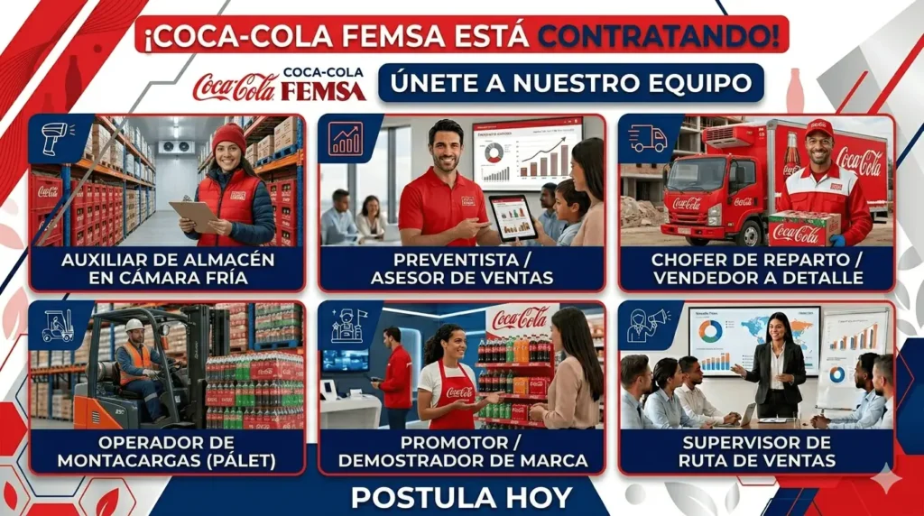 EMPLEOS COCA-COLA FEMSA
