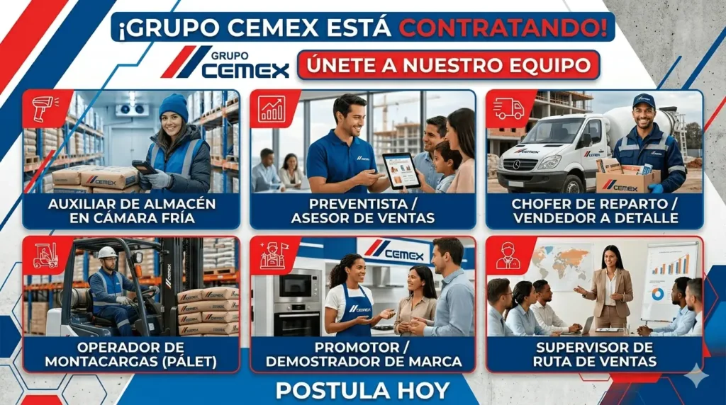 EMPLEOS GRUPO CEMEX