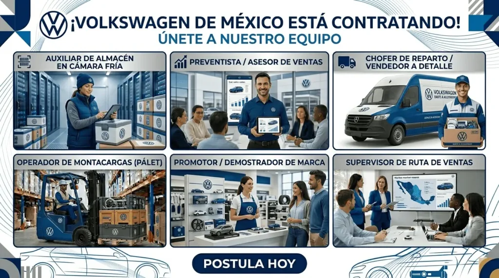 EMPLEOS VOLKSWAGEN DE MÉXICO