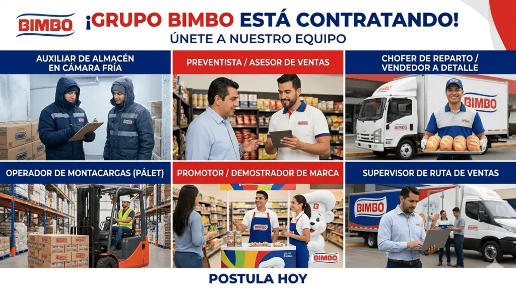 EMPLEOS GRUPO BIMBO