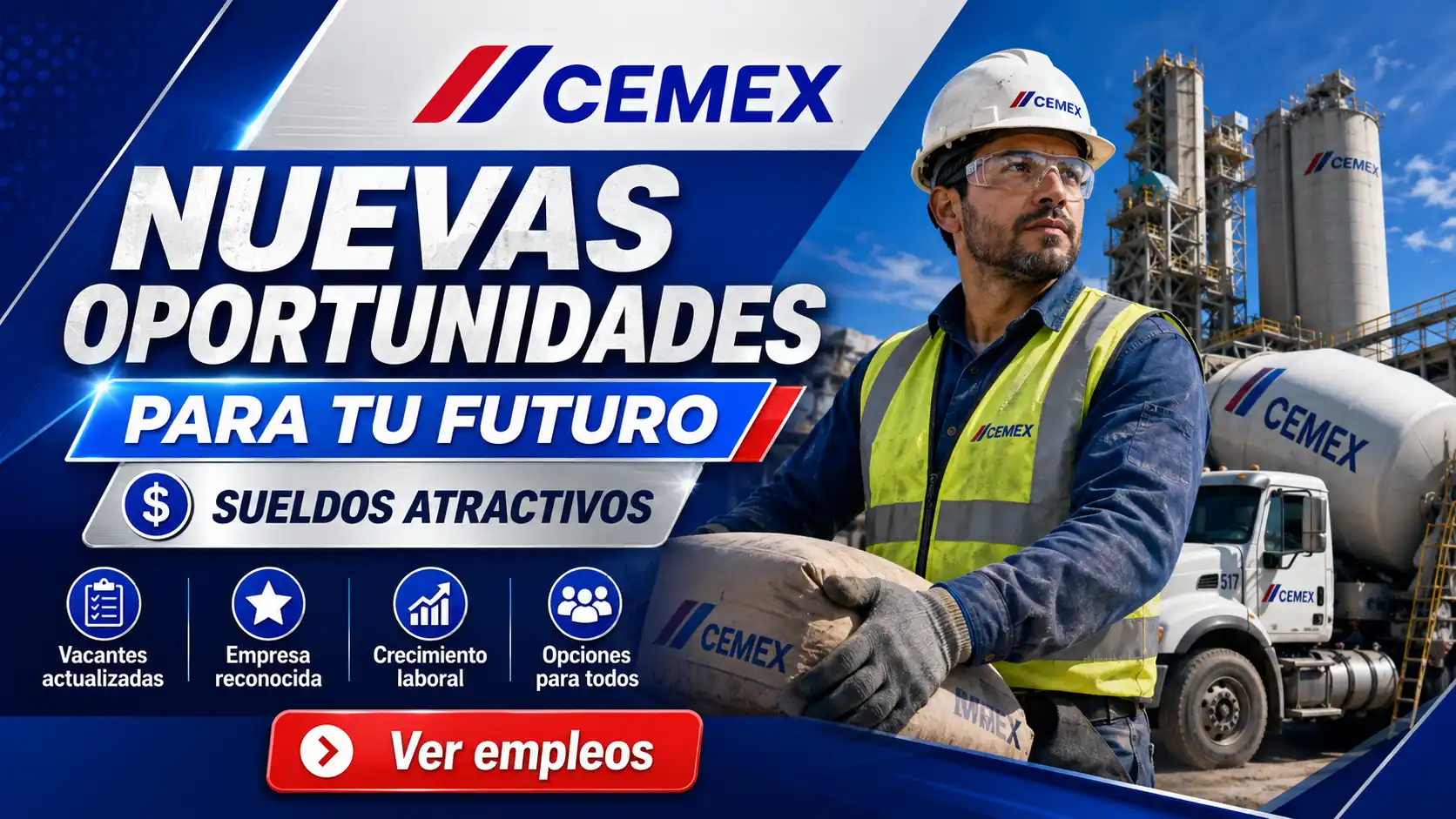 Oportunidades laborales en CEMEX México
